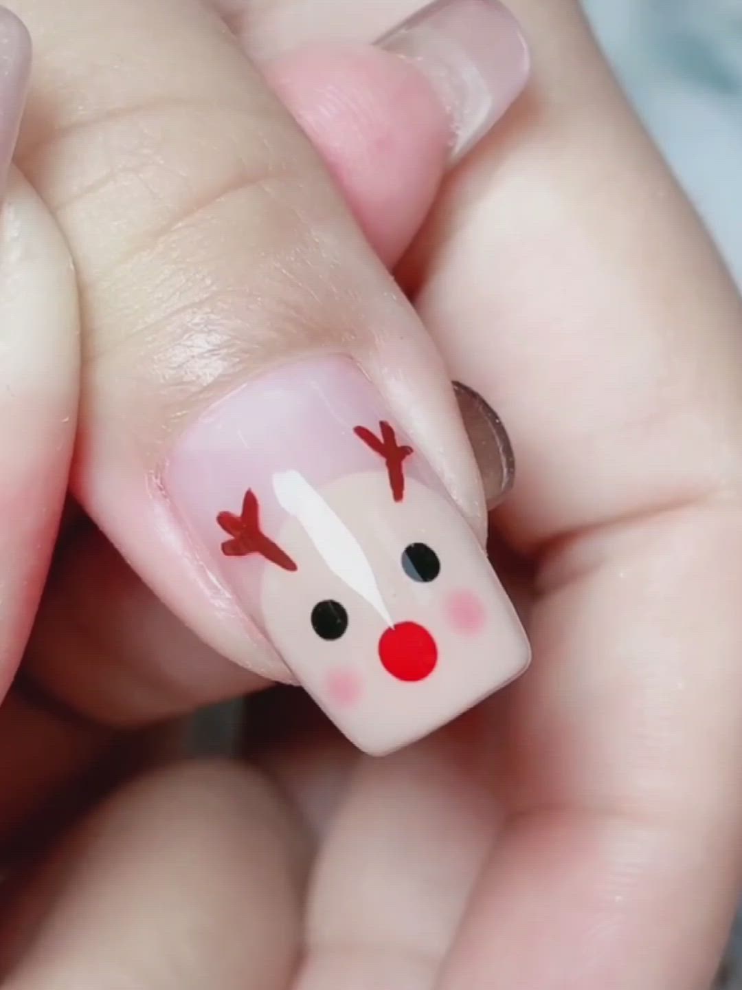 This contains an image of: Cute Nail Design