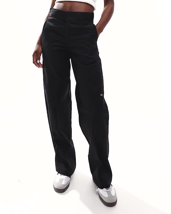 Pants & Leggings by Dickies For days when denim won't do Mid rise Belt loops Functional pockets Relaxed fit