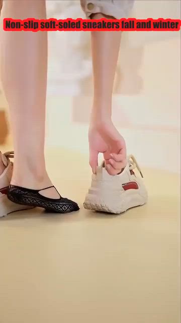 Korean Style Thick-soled Heightened Sneakers - Buy two and get free shipping!