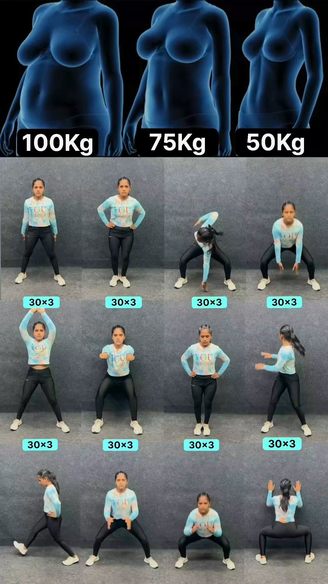 This may contain: a series of pictures showing how to do the splits in different poses and positions, with text