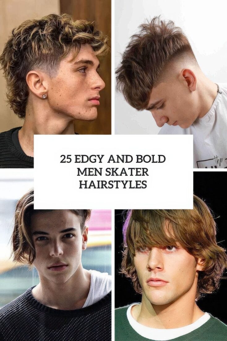 25 Edgy And Bold Men Skater Hairstyles