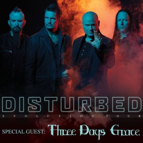 tour posters, disturbed, disturbed tour posters