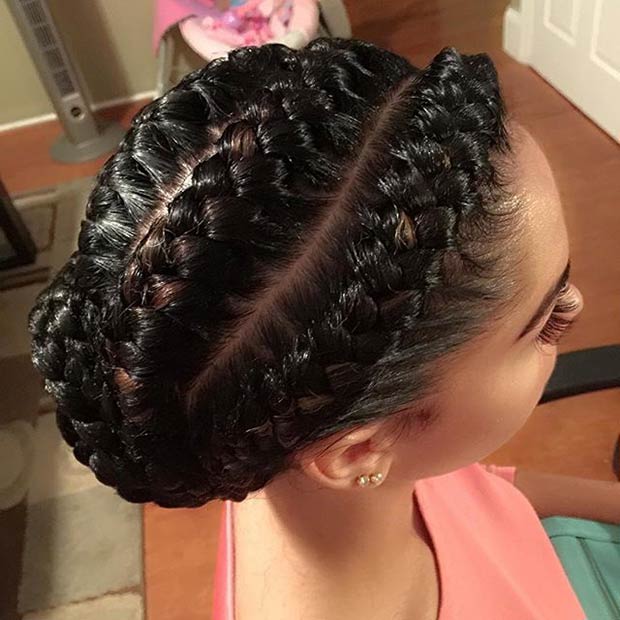 51 Goddess Braids Hairstyles for Black Women StayGlam StayGlam