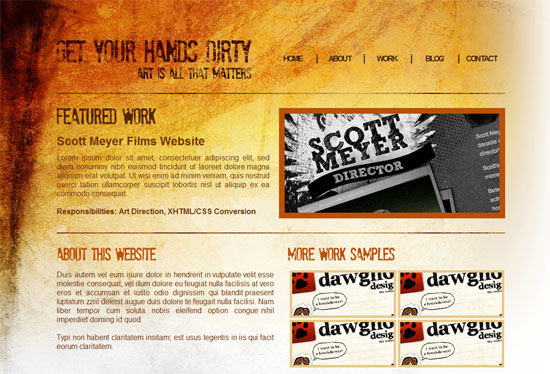 How to Code a Grunge Web Design from Scratch