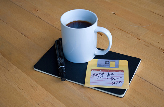 Floppy Disk Sticky Note