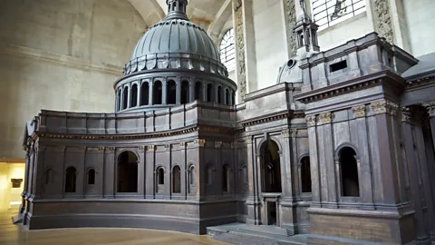 The giant 350-year-old model of St Paul's Cathedral