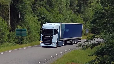 Sweden's heavy goods trucks go electric