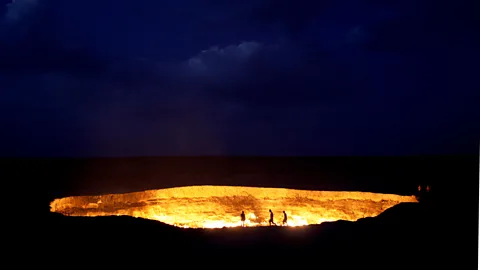 Tim Whitby/Alamy There are doubts that the pit will ever stop burning (Credit: Tim Whitby/Alamy)