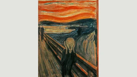 The Scream/Edvard Munch It has been suggested that The Scream is a self-portrait, or that inspiration came from a Peruvian mummy that Munch saw at the World’s Fair in Paris in 1889 (Credit: Edvard Munch)