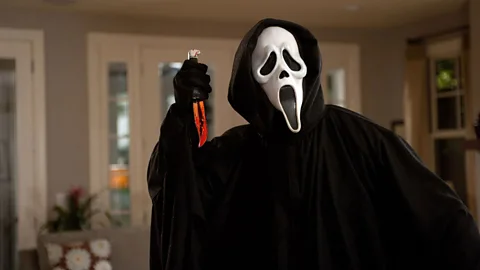 Dimension Films The painting appears in pop culture everywhere from The Simpsons to ‘90s slasher franchise Scream, with its Ghostface mask worn by the killers (Credit: Dimension Films)