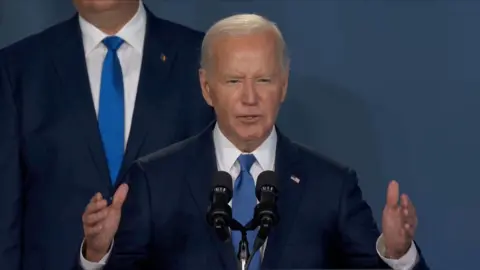 Joe Biden at Nato summit