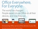 Microsoft OfficeiPad^iPhone^Androidł̕ҏW@\iOffice 365Ȃj