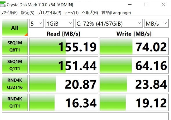 CrystalMarkDisk 7.0.0