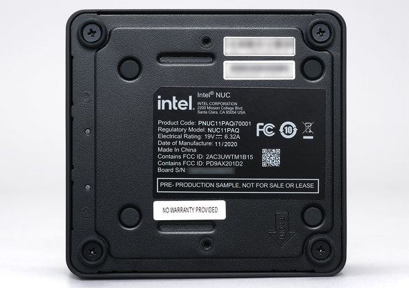 Intel NUC 11 NUC11PAQi7