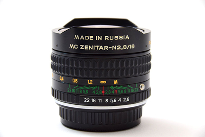 MC ZENITAR-N16mmF2.8 FISHEYE(Kマウント)