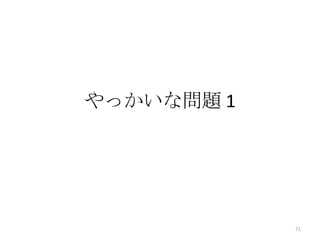 やっかいな問題 1

71

 