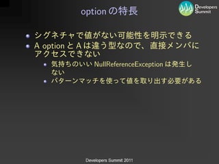 option


A option   A

               NullReferenceException
 