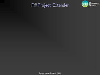 F#Project Extender
 