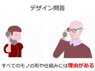 デザイン問答

すべてのモノの形や仕組みには理由がある

 