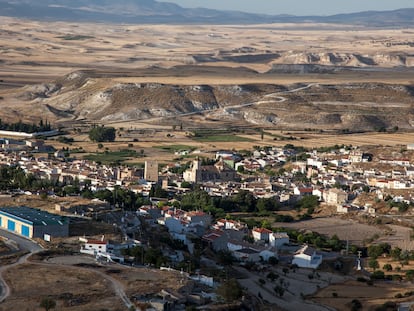 Municipio de Orce, en Granada, que sufre un descenso de su población.