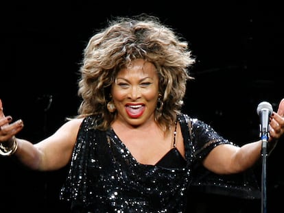 Tina Turner, en un concierto en Colonia (Alemania), en 2009.