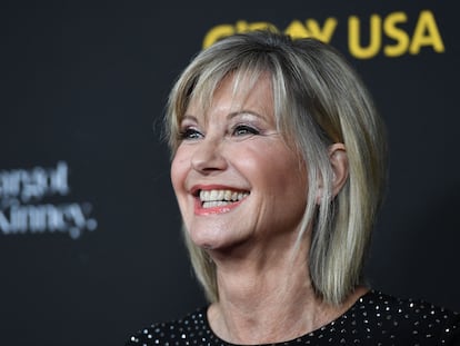 Olivia Newton-John, en un evento en Los Ángeles, California, en enero de 2018.