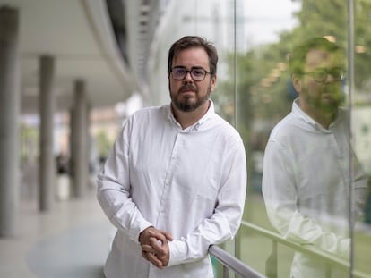 Antonio Rivero Juárez, en una imagen tomada durante el reciente congreso ESCMID Global celebrado en Barcelona.