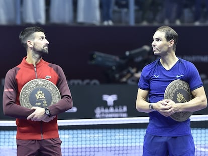 Djokovic, Nadal y un representante de Arabia Saudí.