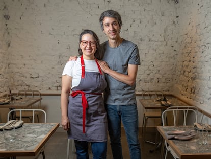 Mariela Fernández y William Lama, propietarios del restaurante Ita, en Madrid.