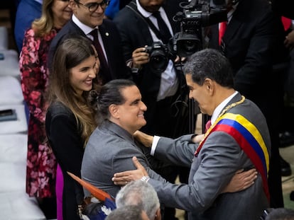 Nicolás Maduro y Álex Saab.