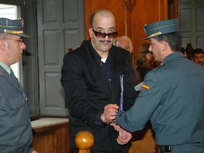 José Manuel Durán González, durante el juicio en la Audiencia Provincial de Pontevedra en diciembre de 2016.