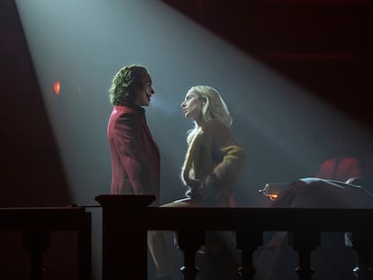 Joaquin Phoenix y Lady Gaga, en 'Joker: folie à deux'.