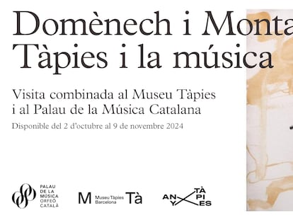 ‘Domènech i Montaner, Tàpies y la música’