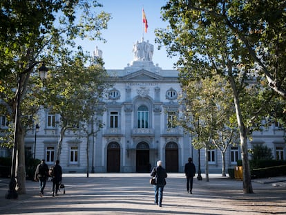 Sede del Tribunal Supremo, en Madrid.