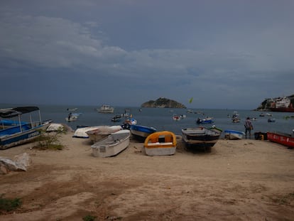 El puerto de Santa Marta, en el departamento de Magdalena, al norte de Colombia. En junio de 2024.