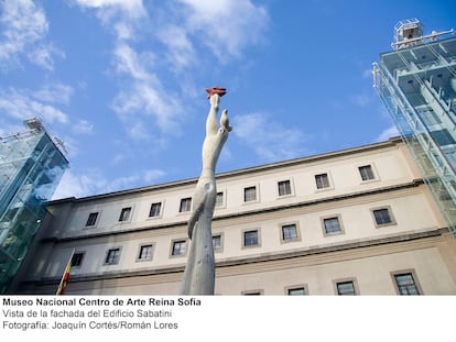 Fachada del Museo Nacional Centro de Arte Reina Sofía.