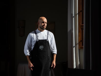 Pablo Aranda, chef del restaurante El Olivo, en La Residencia (Deià, Mallorca)