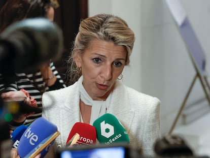 La vicepresidenta segunda y Ministra de Trabajo y Economía Social, Yolanda Díaz.