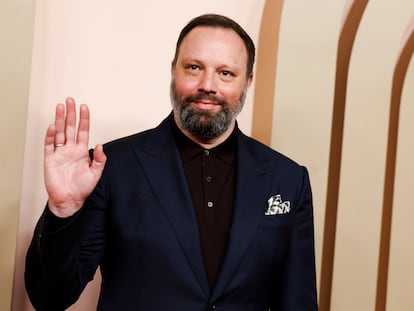 Yorgos Lanthimos, en la alfombra roja de los pasados premios Oscar.