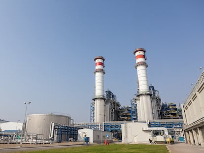 Planta de gas de la empresa OMV Petrom en Rumania.