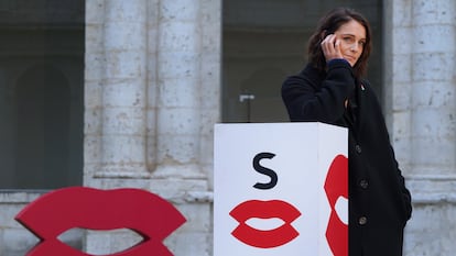 La directora y actriz francogriega Ariane Labed, en Valladolid.