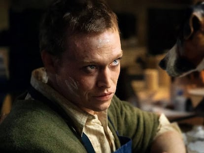 Caleb Landry Jones, en una imagen de 'Dogman'. 