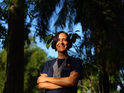 Susana Muhamad, ministra de Ambiente y Desarrollo Sostenible de Colombia, durante una entrevista en San José del Guaviare, el 14 de septiembre de 2024.