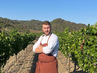 Josep Queralt, cocinero del restaurante Mas d'en Bruno, en Torroja del Priorat (Tarragona). Imagen proporcionada por el establecimiento.