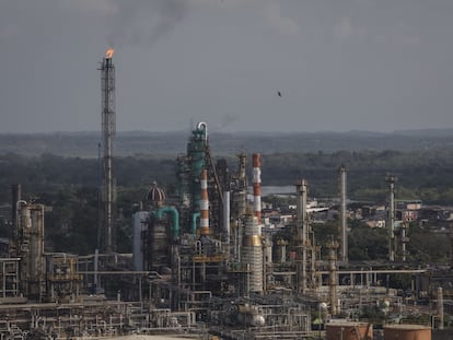 La refinería de Ecopetrol de Barrancabermeja, en Colombia, en febrero de 2022.