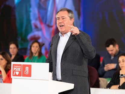 El secretario general del PSOE-A, Juan Espadas.