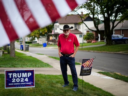 Jim Hulings, presidente del Comité Republicano del condado de Butler, en Zelienople, el jueves 26 de septiembre de 2024.