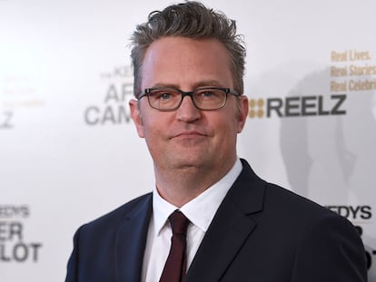 Matthew Perry asistía a un estreno en Los Ángeles, en marzo de 2017.