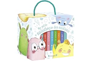 Ma petite bibliothèque des émotions – Coffret 6 albums jeunesse tout-carton – À partir de 2 ans