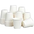 RACETOP [100 Pack] 3 oz Paper Cups for Bathroom, Disposable Mouthwash Cups, Small Paper Cups, for Parties, Picnics, Travel